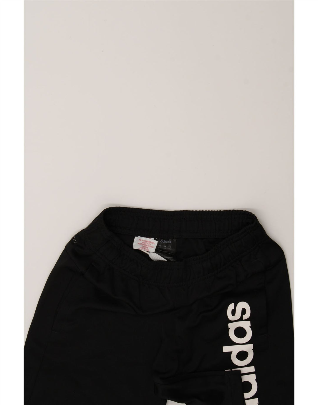 ADIDAS Boys Climalite Graphic Sport Shorts 11-12 Years  Black Polyester Vintage Adidas and Second-Hand Adidas from Messina Hembry 