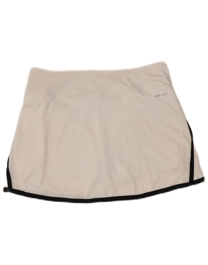 Nike Womens Dri Fit Tennis Skirt UK 14 Medium  White