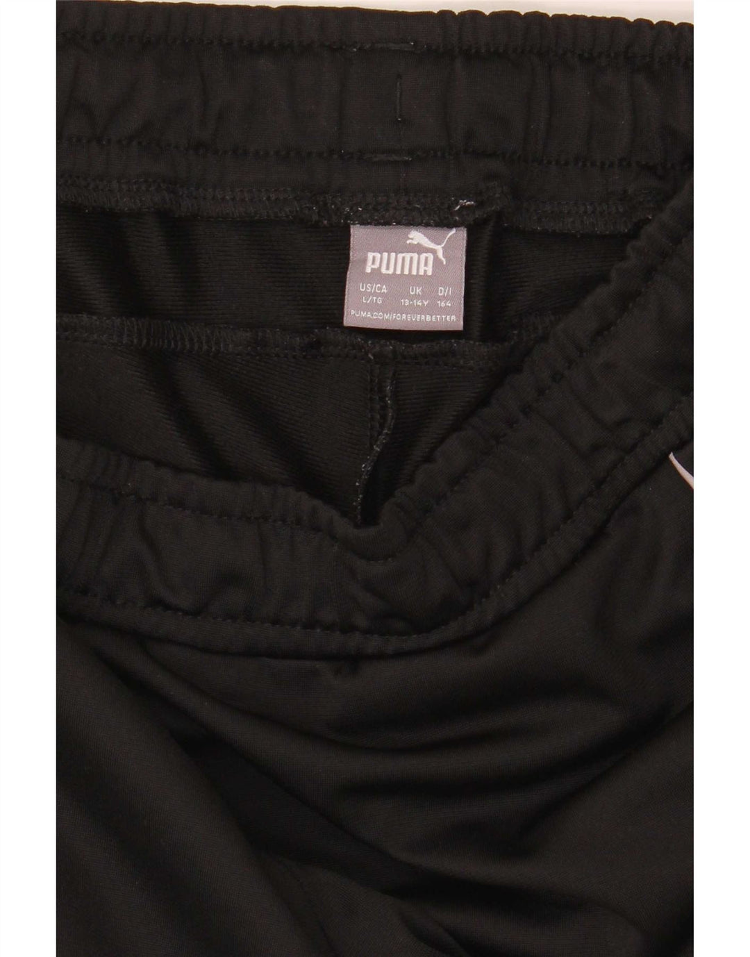 Puma Boys Tracksuit Trousers 13-14 Years Black