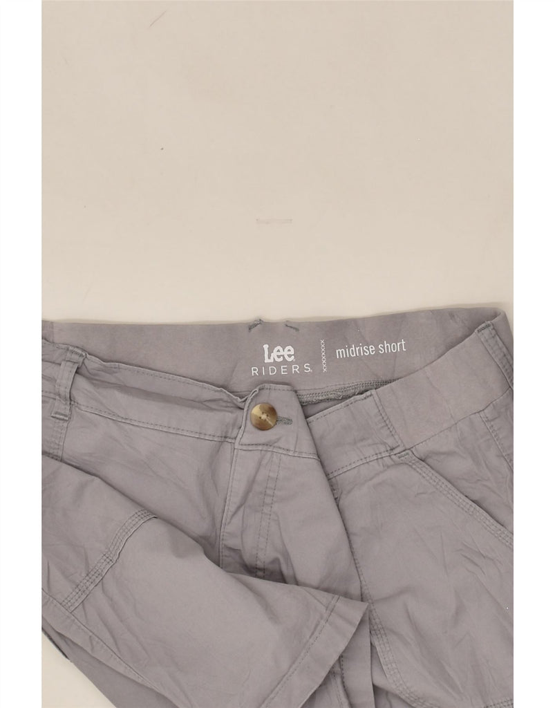 LEE Womens Chino Shorts US 18 2XL W38  Grey Cotton | Vintage Lee | Thrift | Second-Hand Lee | Used Clothing | Messina Hembry 