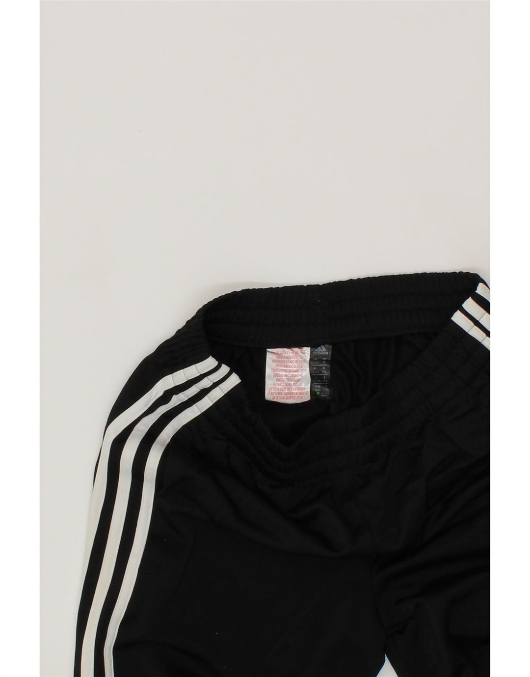 ADIDAS Boys Tracksuit Trousers Joggers 11-12 Years  Black Polyester Vintage Adidas and Second-Hand Adidas from Messina Hembry 