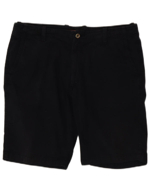 Carrera Mens Chino Shorts W36 Large Black Cotton