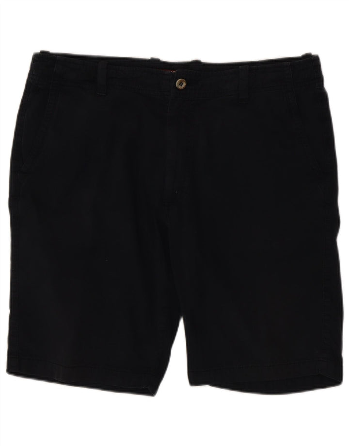 Carrera Mens Chino Shorts W36 Large Black Cotton