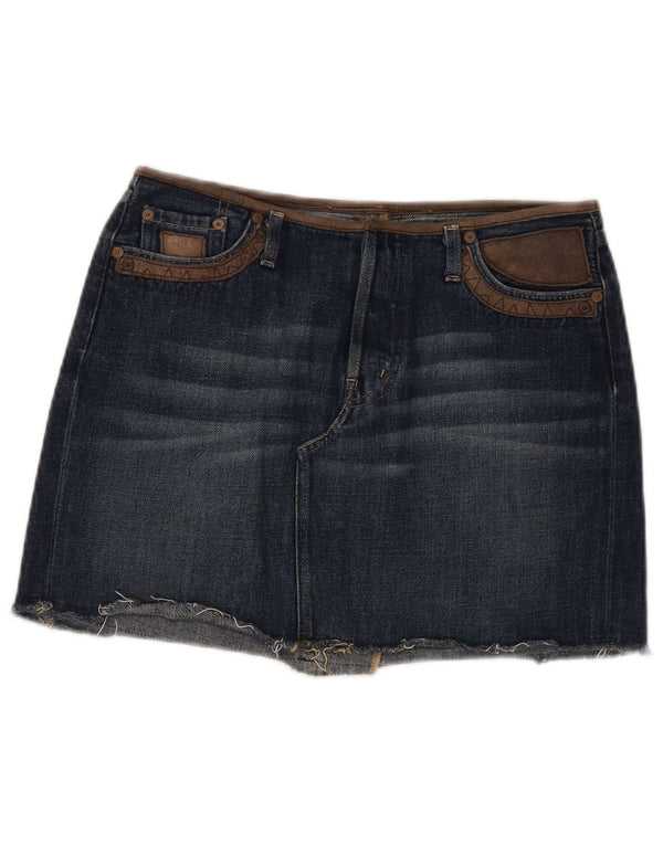 Replay Womens Denim Skirt W29 Medium  Blue