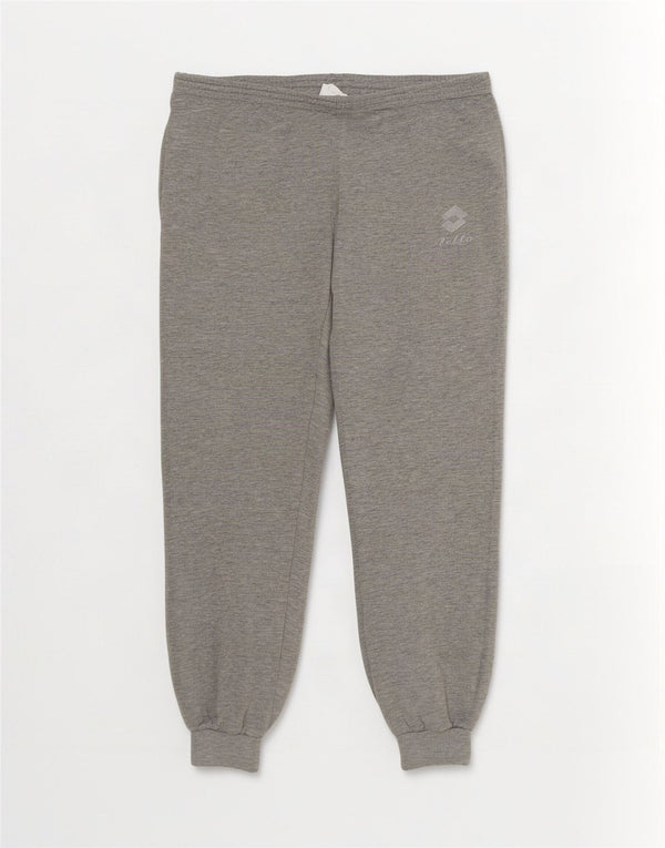Lotto Mens Tracksuit Trousers Joggers Small Grey