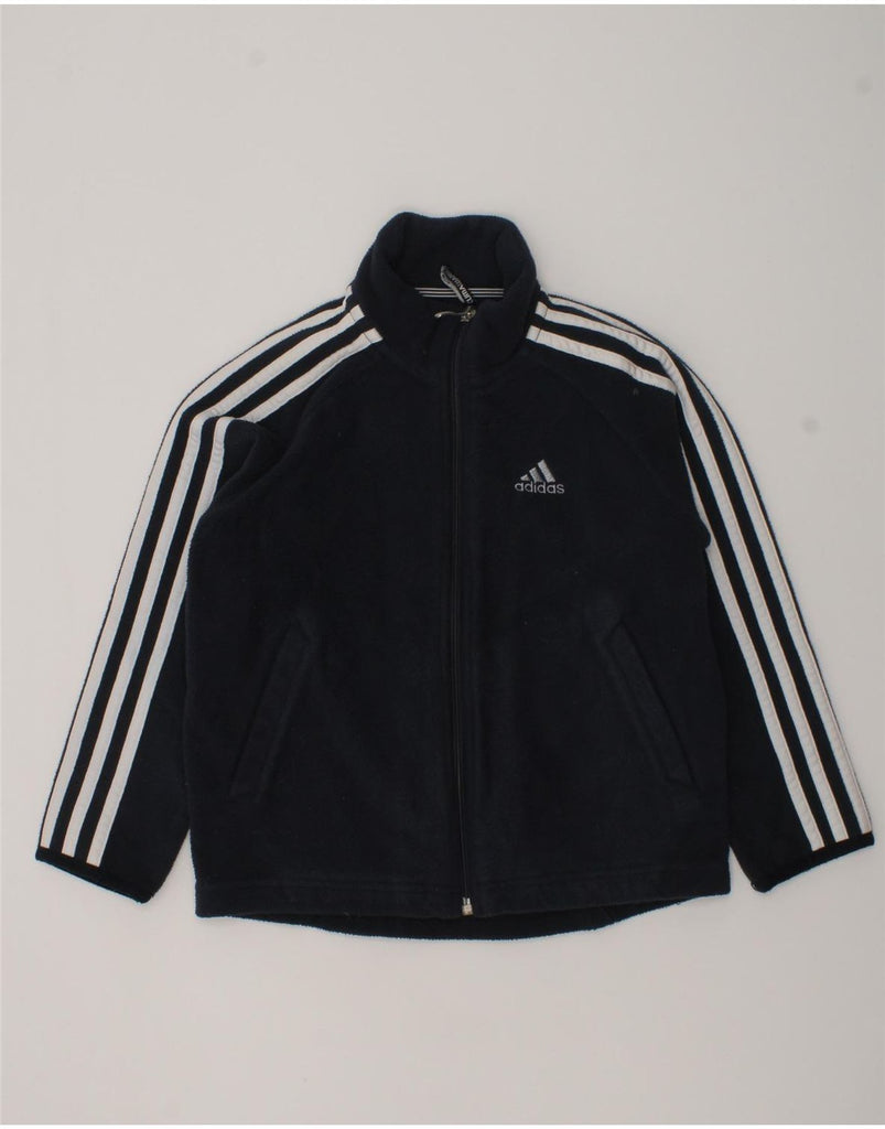 ADIDAS Boys Clima 365 Tracksuit Top Jacket 5-6 Years Navy Blue Polyester | Vintage Adidas | Thrift | Second-Hand Adidas | Used Clothing | Messina Hembry 