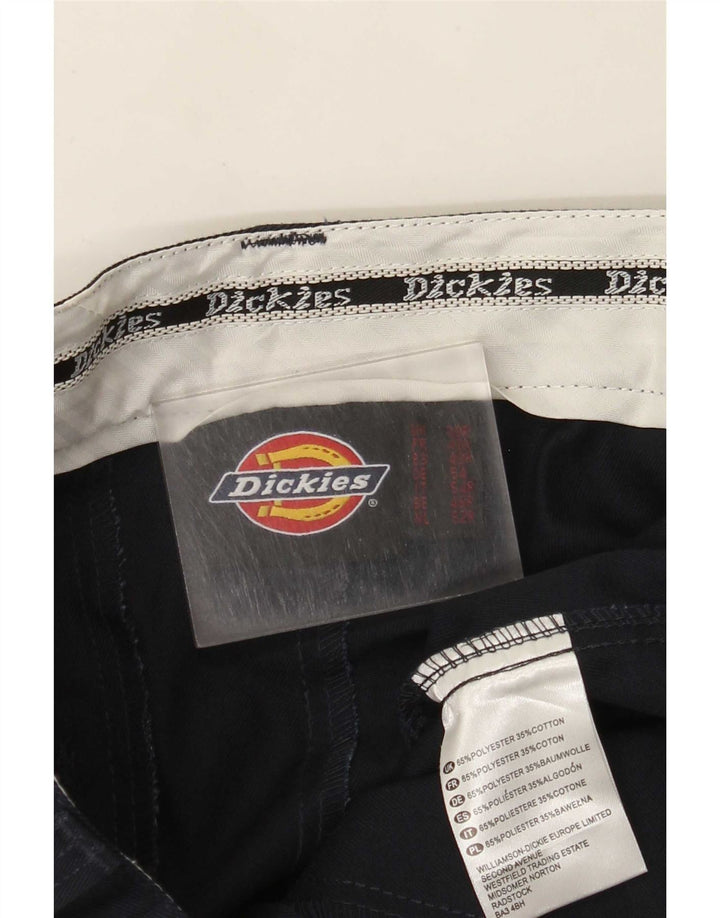 Dickies Mens Straight Chino Trousers W38 L31 Black Polyester