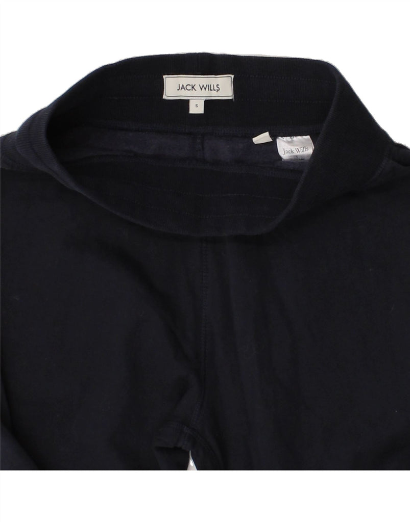 JACK WILLS Girls Tracksuit Trousers Joggers 9-10 Years Small Navy Blue Vintage Jack Wills and Second-Hand Jack Wills from Messina Hembry 