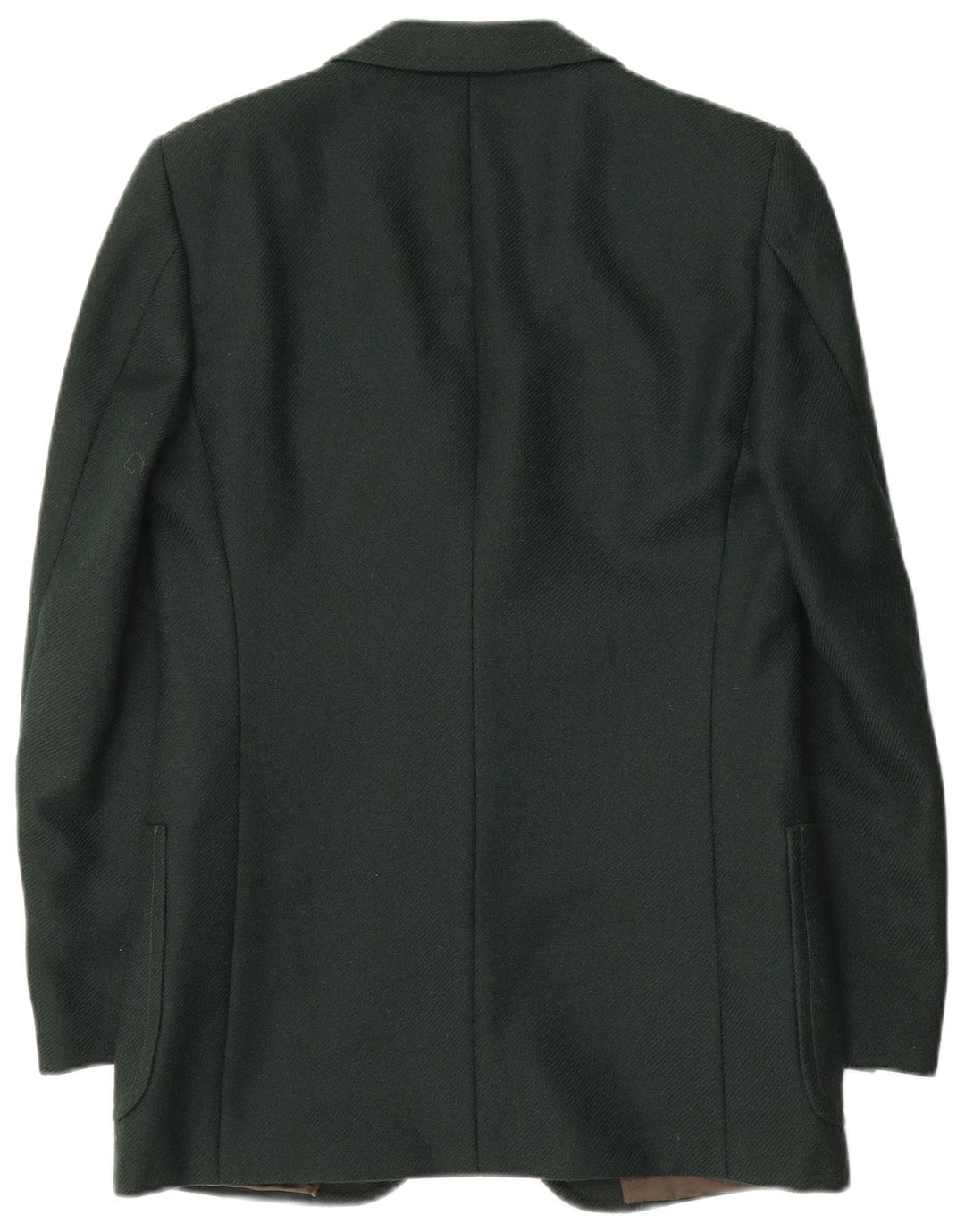 Facis Mens 2 Button Blazer Jacket UK 36 Small Green Wool