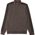 Adidas Mens Tracksuit Top Jacket Small Grey Polyester