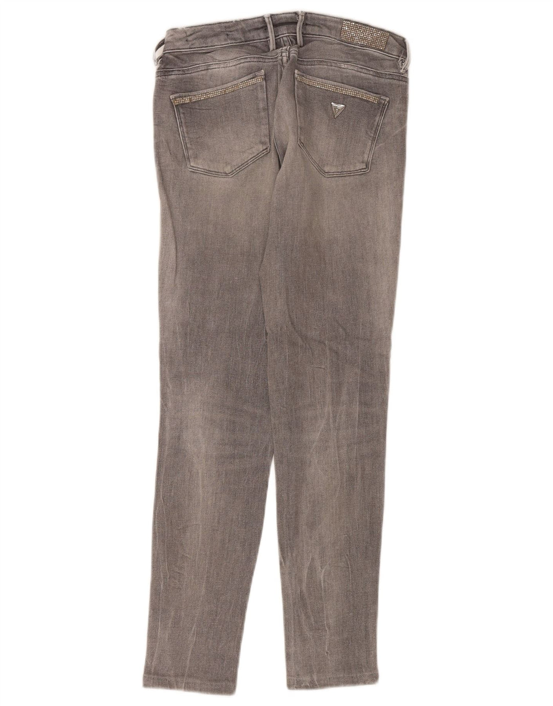 Guess Womens Distressed Jegging Skinny Jeans W26 L28 Grey