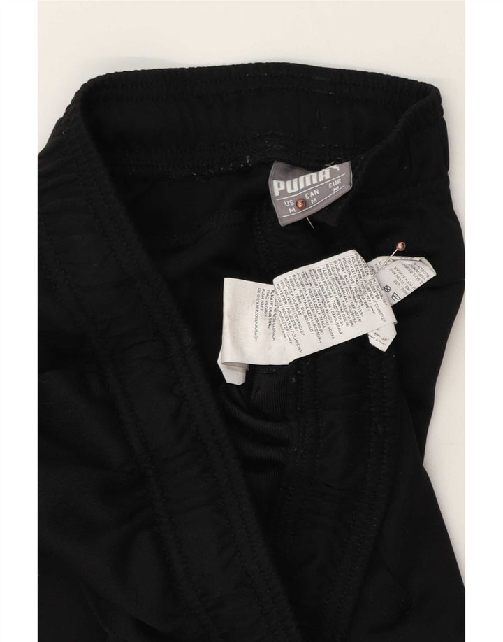 Puma Mens Tracksuit Trousers Medium Black Polyester