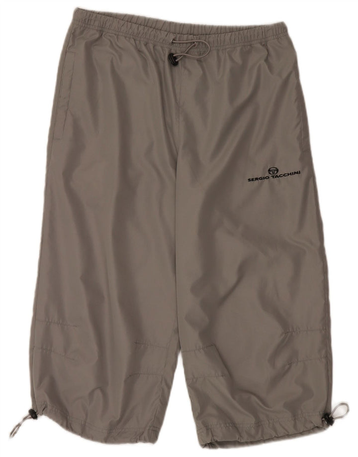 Sergio Tacchini Mens Capri Tracksuit Trousers Medium  Grey Polyester