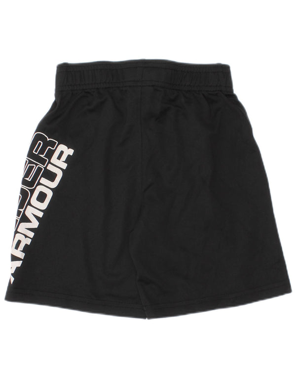 Under Armour Boys Graphic Sport Shorts 3-4 Years  Black Polyester