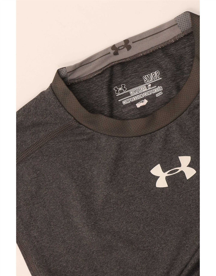 Under Armour Mens Heat Gear Vest Top Small Grey
