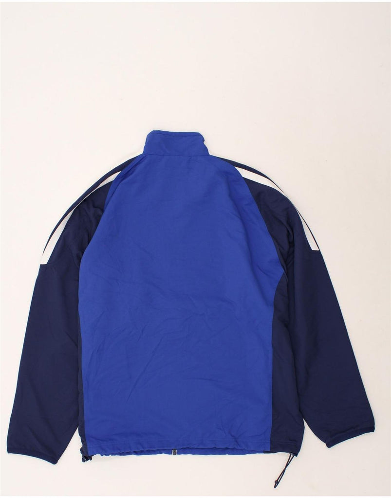 ADIDAS Mens Climalite Tracksuit Top Jacket UK 44/46 Large Blue Colourblock | Vintage Adidas | Thrift | Second-Hand Adidas | Used Clothing | Messina Hembry 