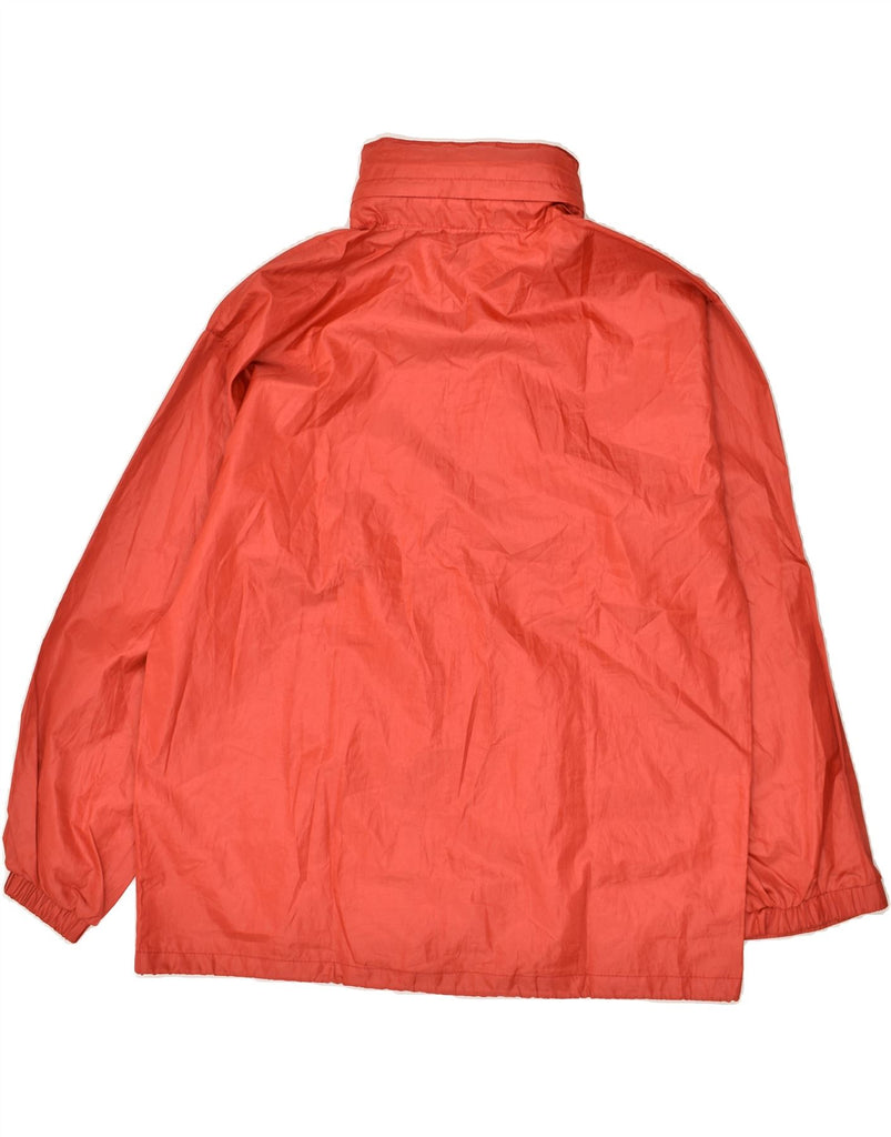 ASICS Mens Rain Jacket UK 38 Medium Red Polyester | Vintage Asics | Thrift | Second-Hand Asics | Used Clothing | Messina Hembry 