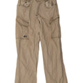 Fishbone Mens Straight Cargo Trousers Medium W32 L30 Beige