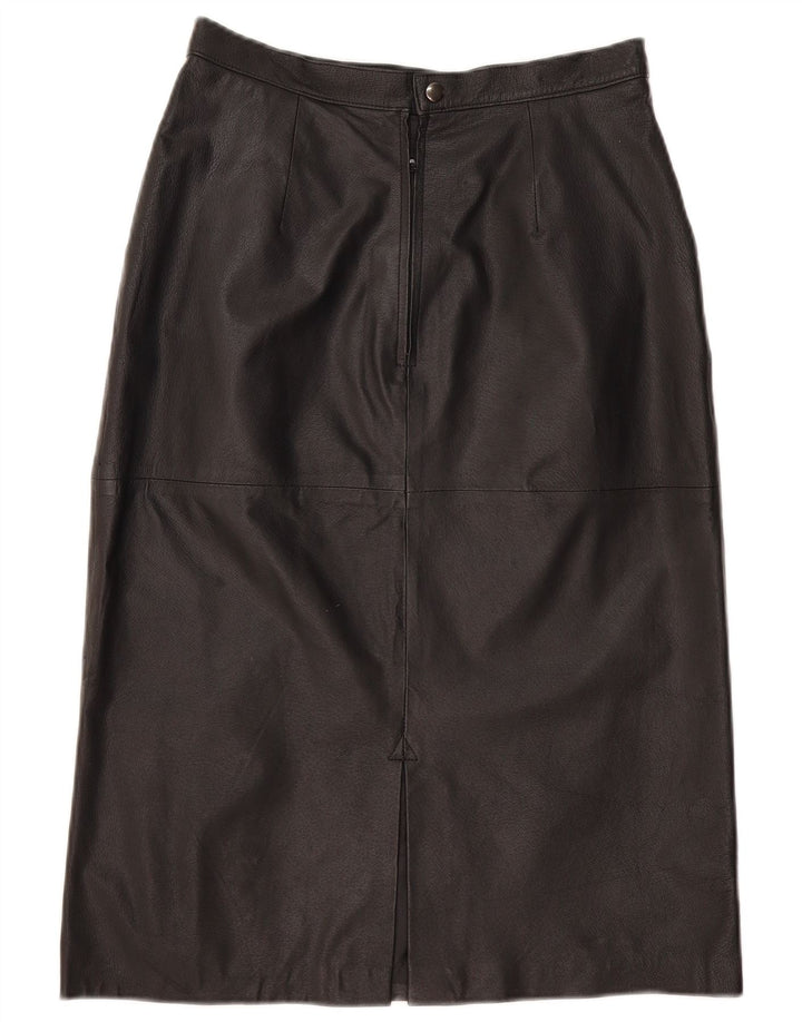 Vintage Womens Straight Skirt EU 40 Medium W30 Black