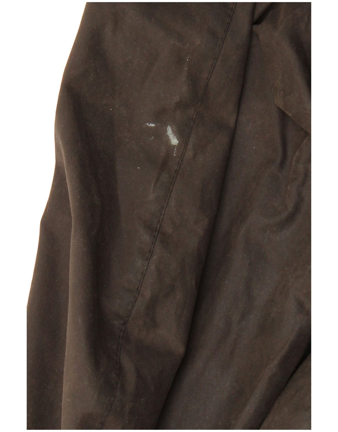 BARBOUR Mens Waxed Cotton Jacket Size 38 Small Brown Cotton