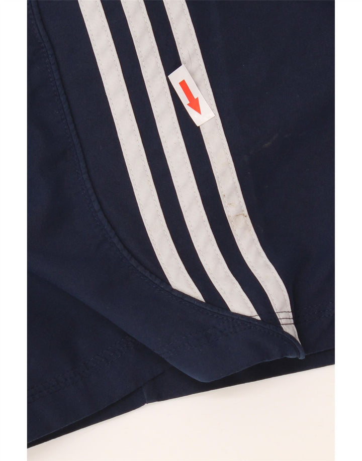 ADIDAS Mens Sport Shorts Medium  Navy Blue Polyester