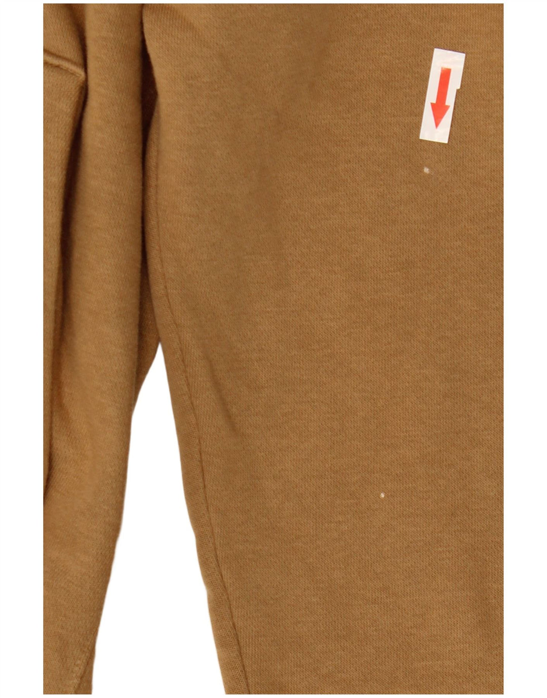 Nike Mens Hoodie Jumper Small Beige Cotton