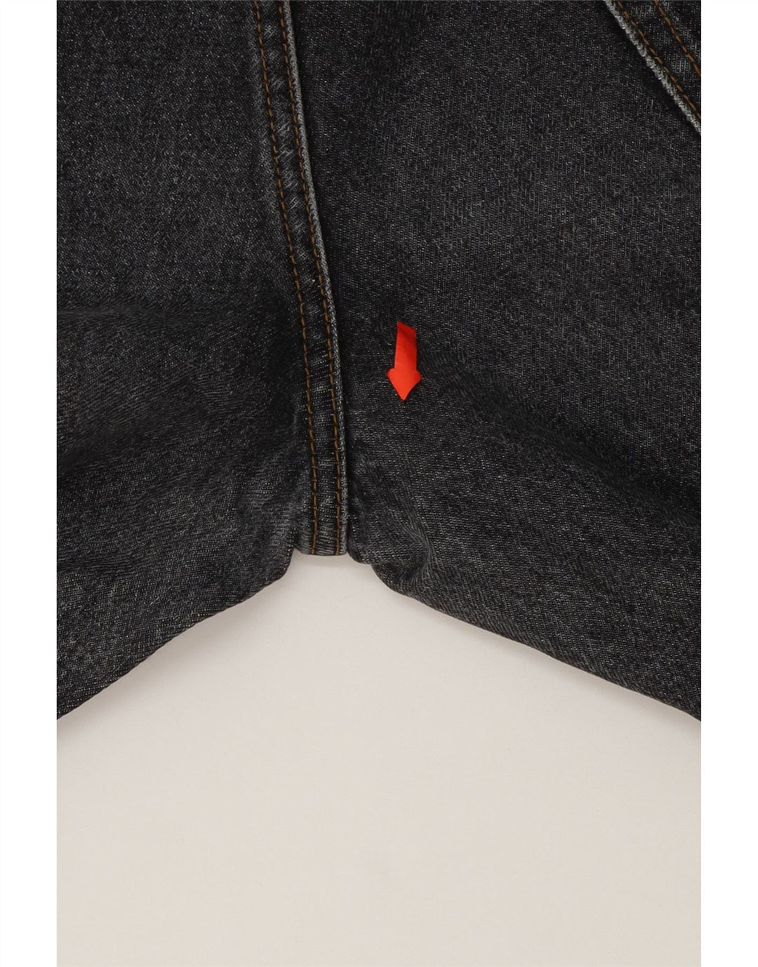 VINTAGE Womens Tapered Jeans W31 L29 Black Cotton Vintage Vintage and Second-Hand Vintage from Messina Hembry 
