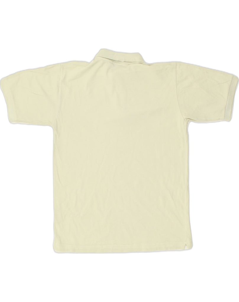 KAPPA Mens Polo Shirt Medium Yellow Cotton | Vintage Kappa | Thrift | Second-Hand Kappa | Used Clothing | Messina Hembry 
