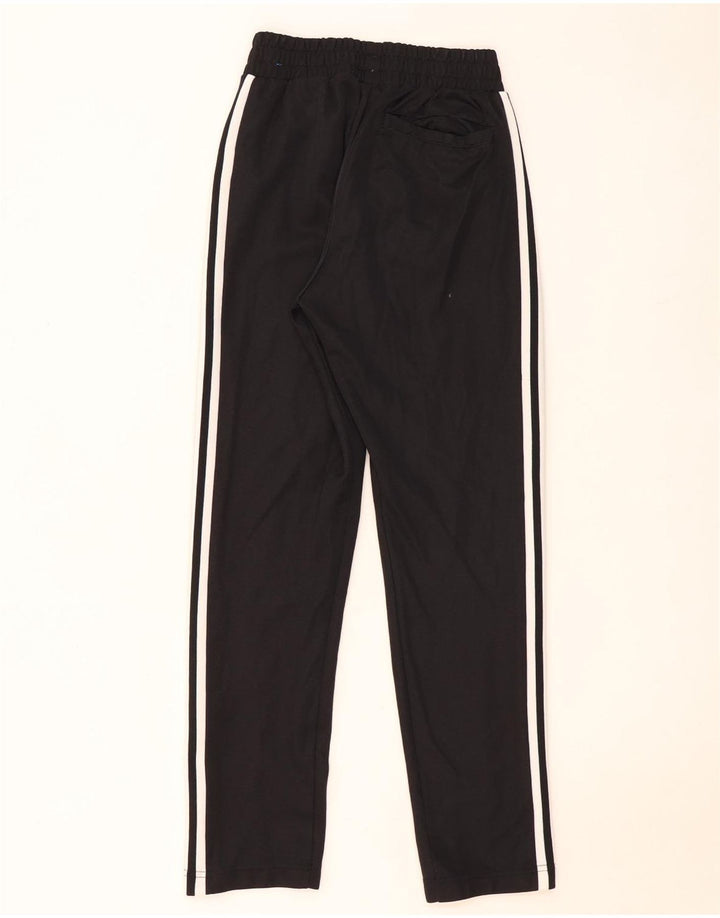 Adidas Mens Tracksuit Trousers Small Black Cotton