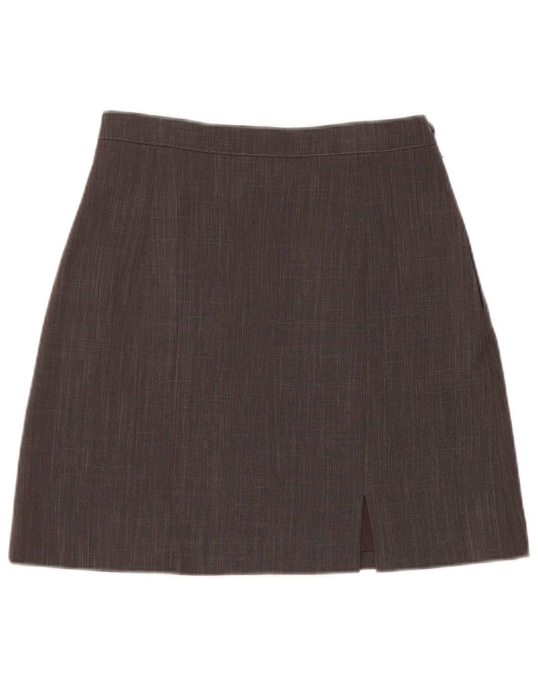 VINTAGE Womens A-Line Skirt W26 Small Grey