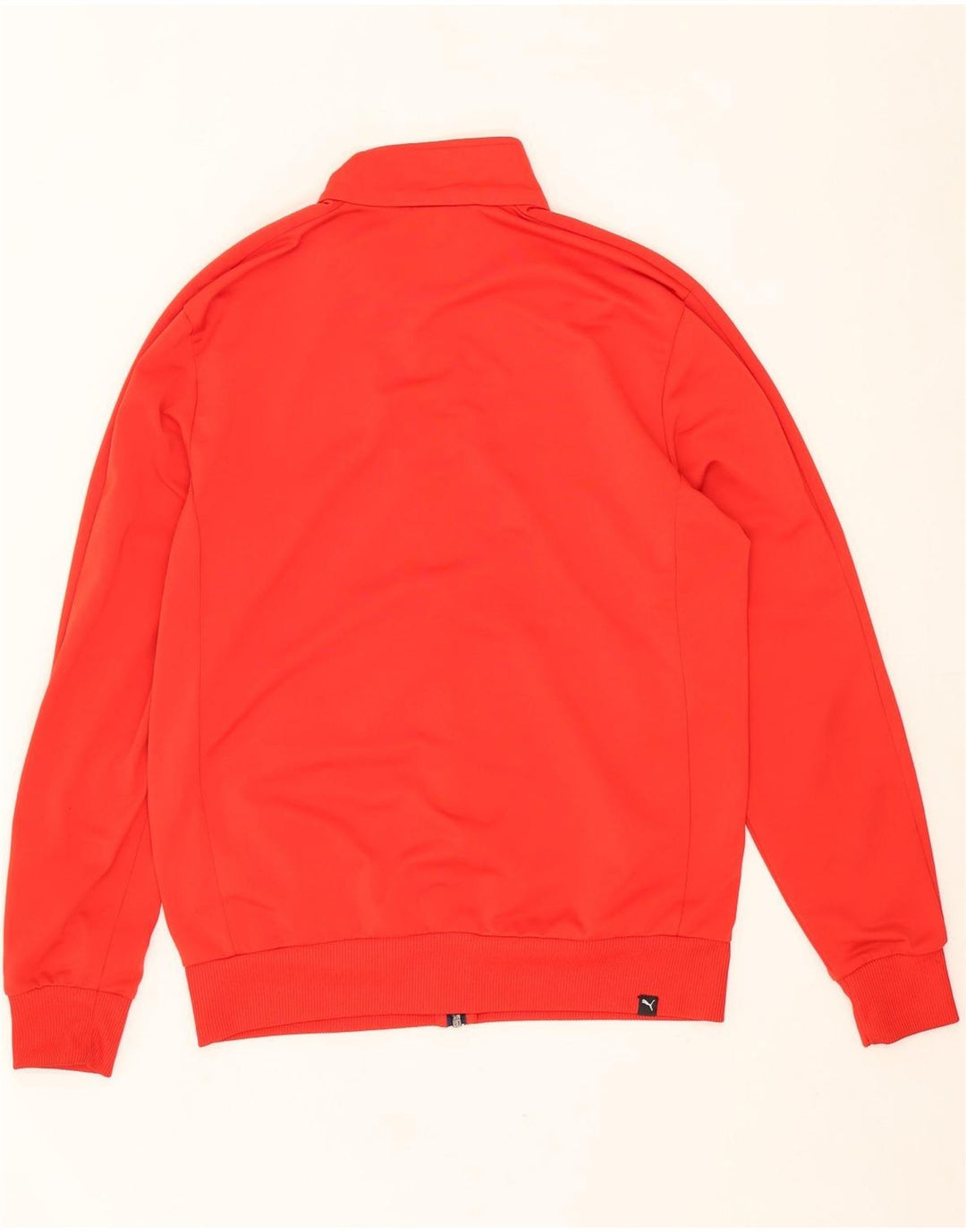 PUMA Mens Graphic Tracksuit Top Jacket Medium Red Polyester Vintage Puma and Second-Hand Puma from Messina Hembry 