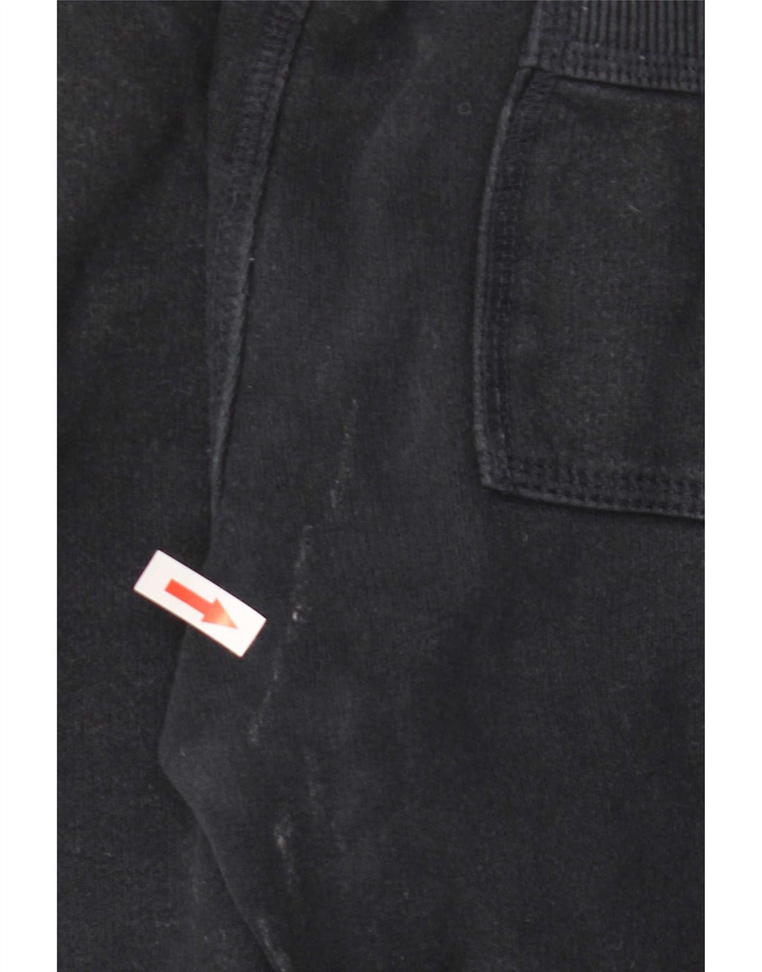 Superdry Womens Graphic Tracksuit Trousers UK 14 Medium  Black Cotton