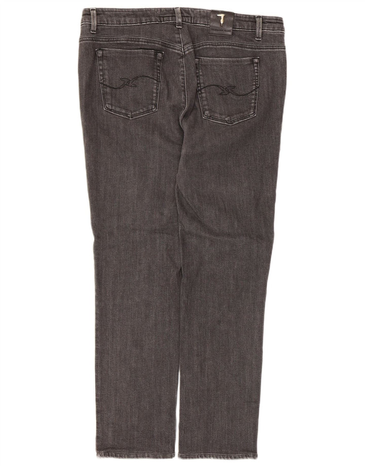 Trussardi Mens Straight Jeans W33 L26 Grey