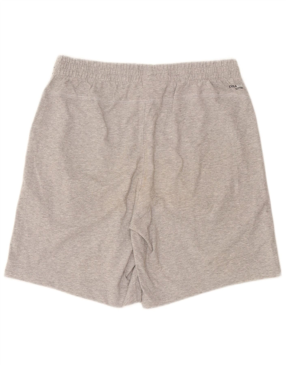 Adidas Mens Climalite Sport Shorts Medium  Grey Flecked Cotton