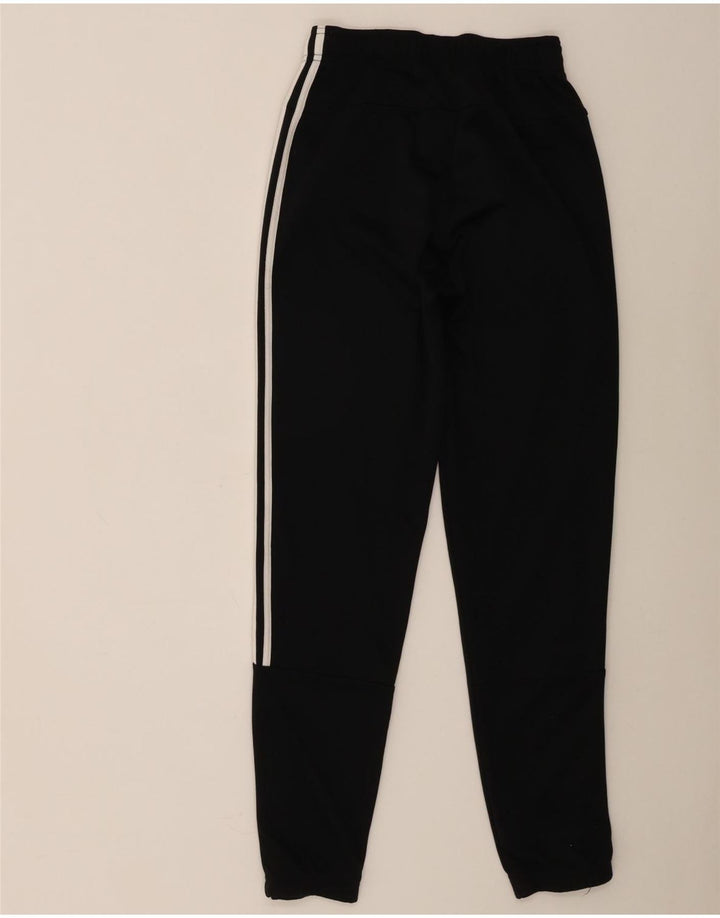 Adidas Womens Tracksuit Trousers Joggers UK 10 Small  Black Polyester