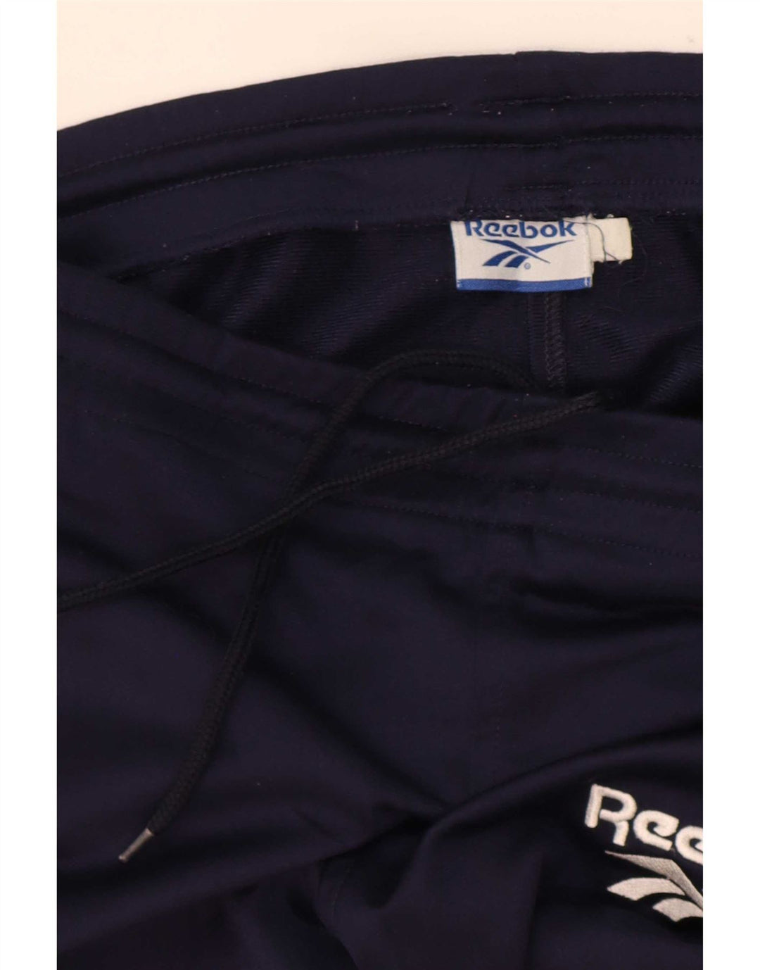 Reebok Womens Tracksuit Trousers UK 14 Medium Navy Blue