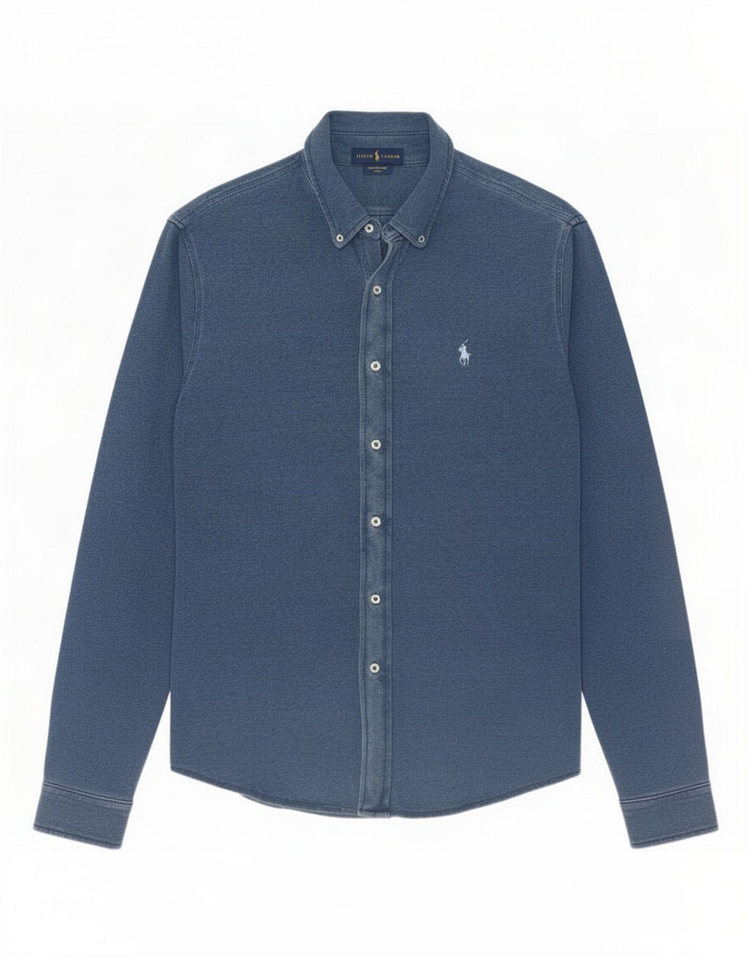 Ralph Lauren Mens Shirt Large Blue Cotton