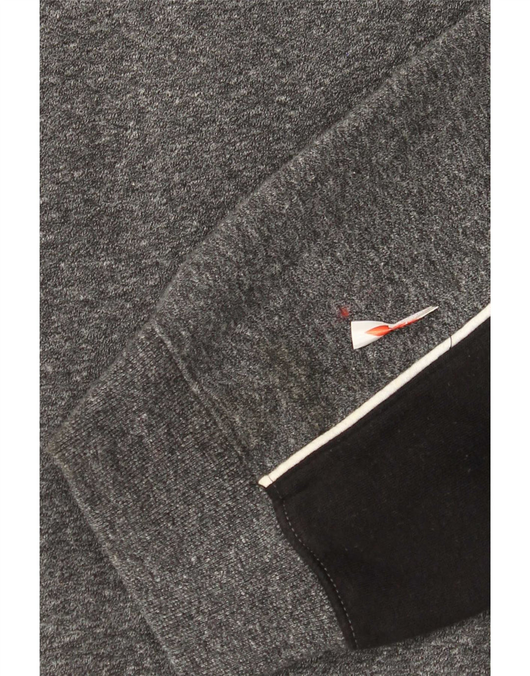 Champion Mens Tracksuit Top Jacket 3XL Grey Colourblock Cotton