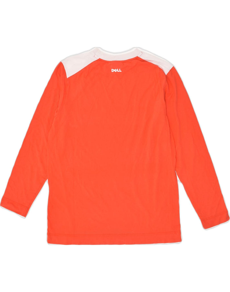 PUMA Mens Graphic Top Long Sleeve Small Orange Cotton | Vintage Puma | Thrift | Second-Hand Puma | Used Clothing | Messina Hembry 