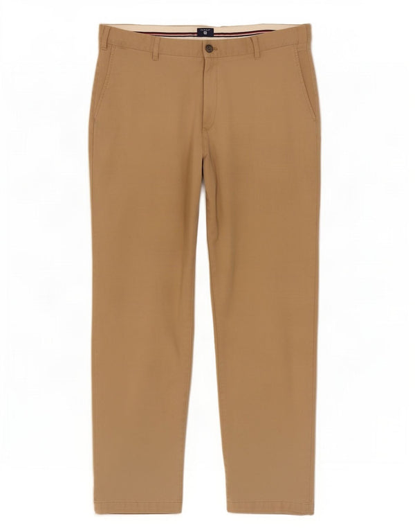 Gant Mens Regular Chino Trousers W40 L32 Beige