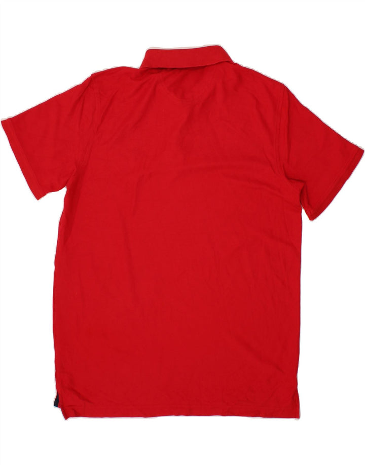 IZOD Mens Polo Shirt Large Red Cotton Vintage Izod and Second-Hand Izod from Messina Hembry 