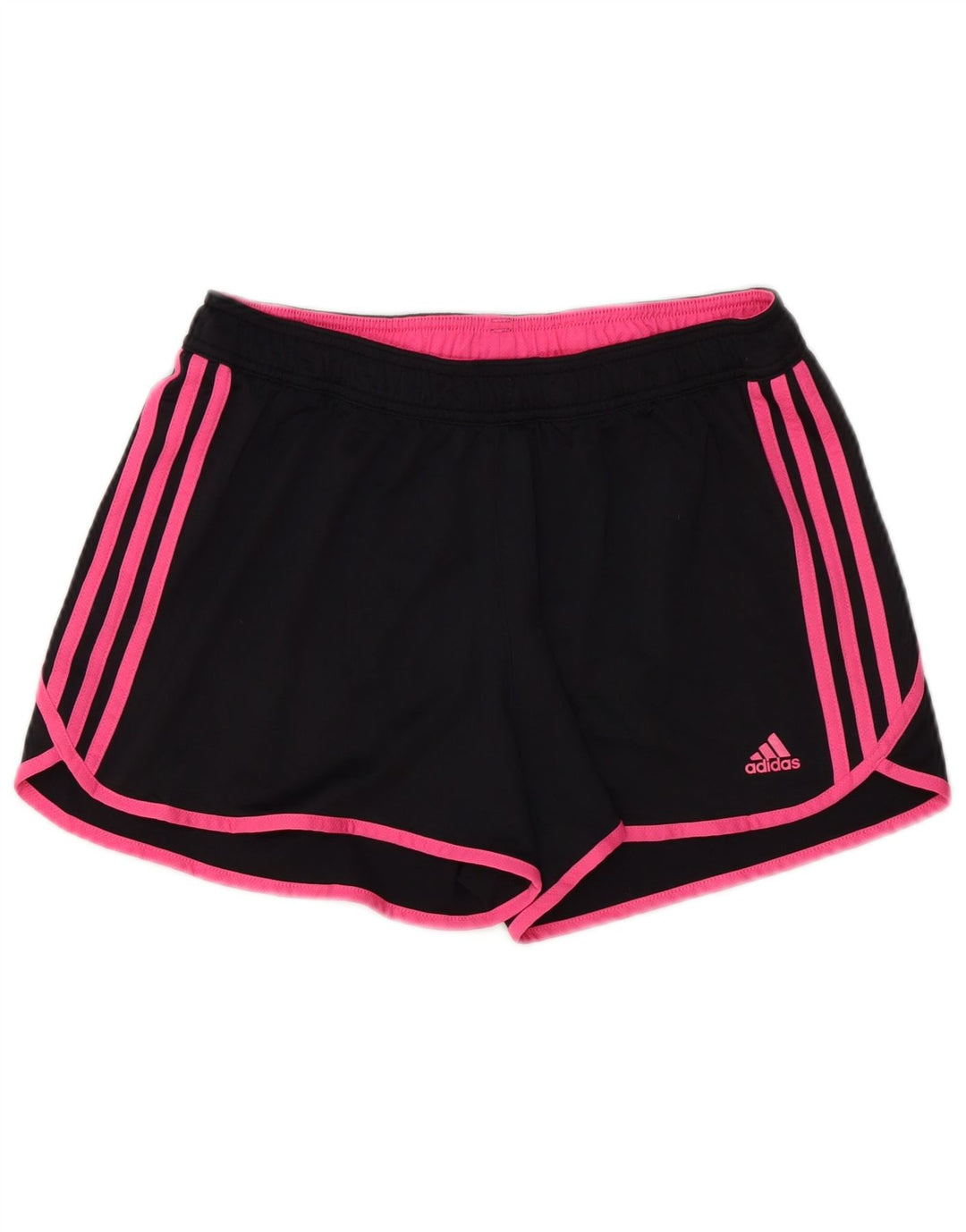 ADIDAS Womens Climalite Sport Shorts UK 16/18 Large  Black Polyester
