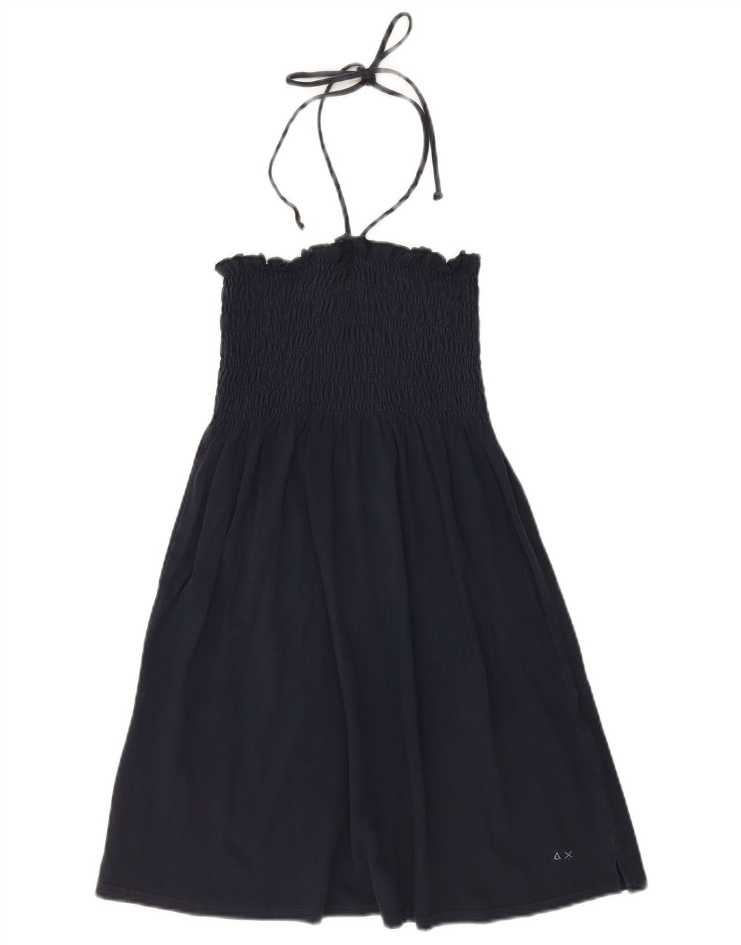Sun68 Womens Halter Dress UK 18 XL Navy Blue