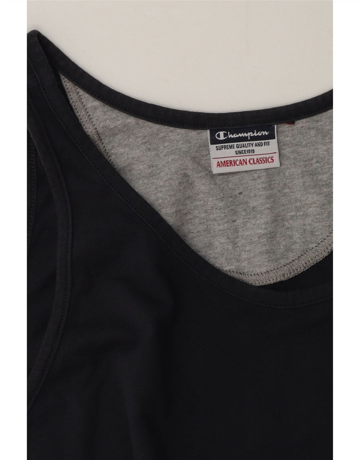 Champion Mens Vest Top Large Navy Blue