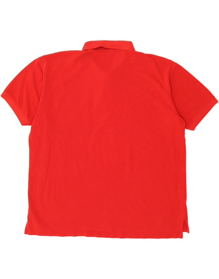 DICKIES Mens Polo Shirt 2XL Red Vintage Dickies and Second-Hand Dickies from Messina Hembry 