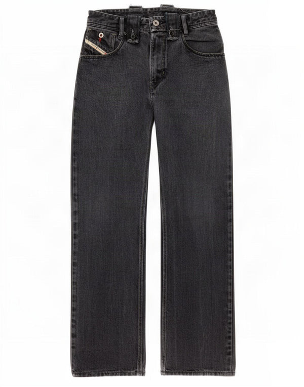 Diesel Boys Straight Jeans 13-14 Years W28 L30 Navy Blue Cotton