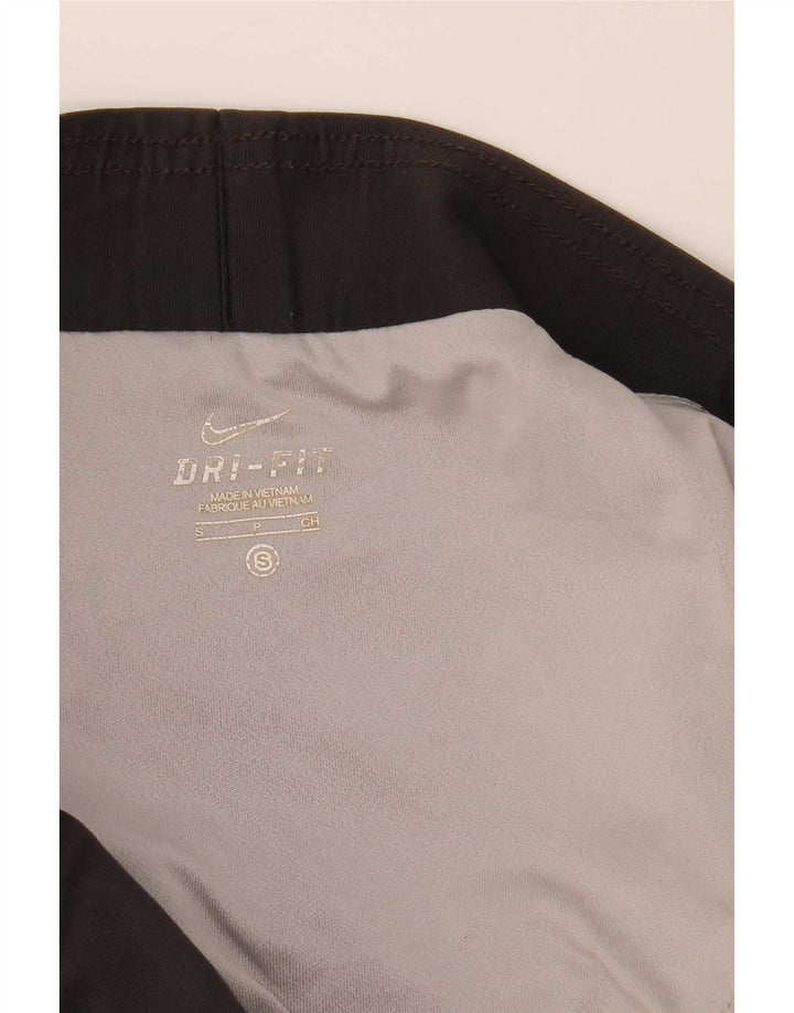 Nike Womens Sport Shorts UK 10 Small Black Spotted