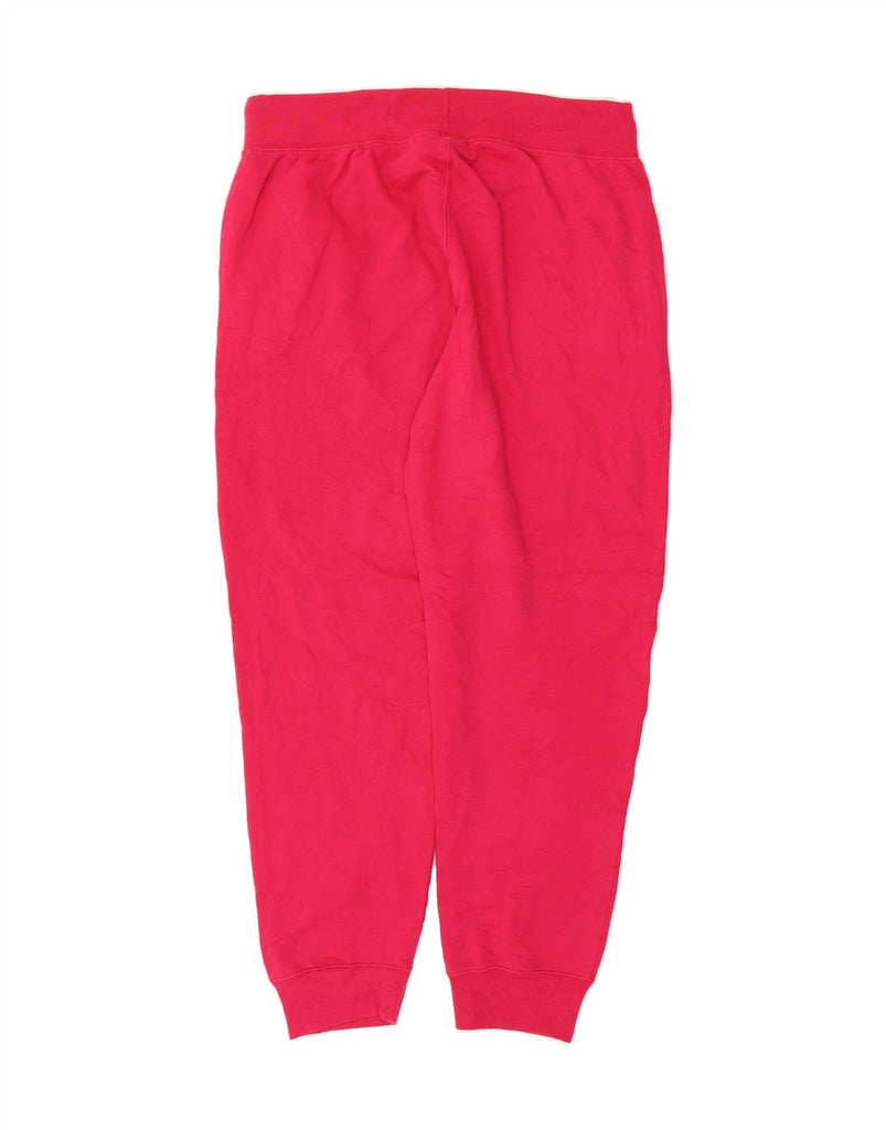 CHAMPION Womens Graphic Tracksuit Trousers Joggers UK 14 Large Pink Vintage Champion and Second-Hand Champion from Messina Hembry 
