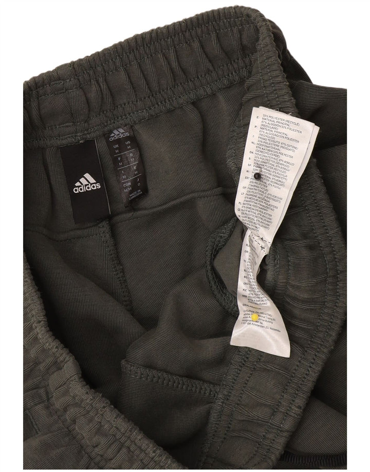 Adidas Mens Tracksuit Trousers Medium Khaki Cotton