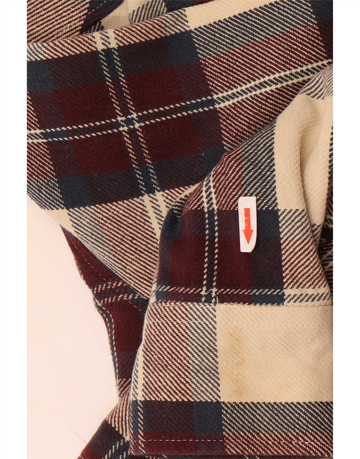 Superdry Mens Flannel Shirt Large Multicoloured Check